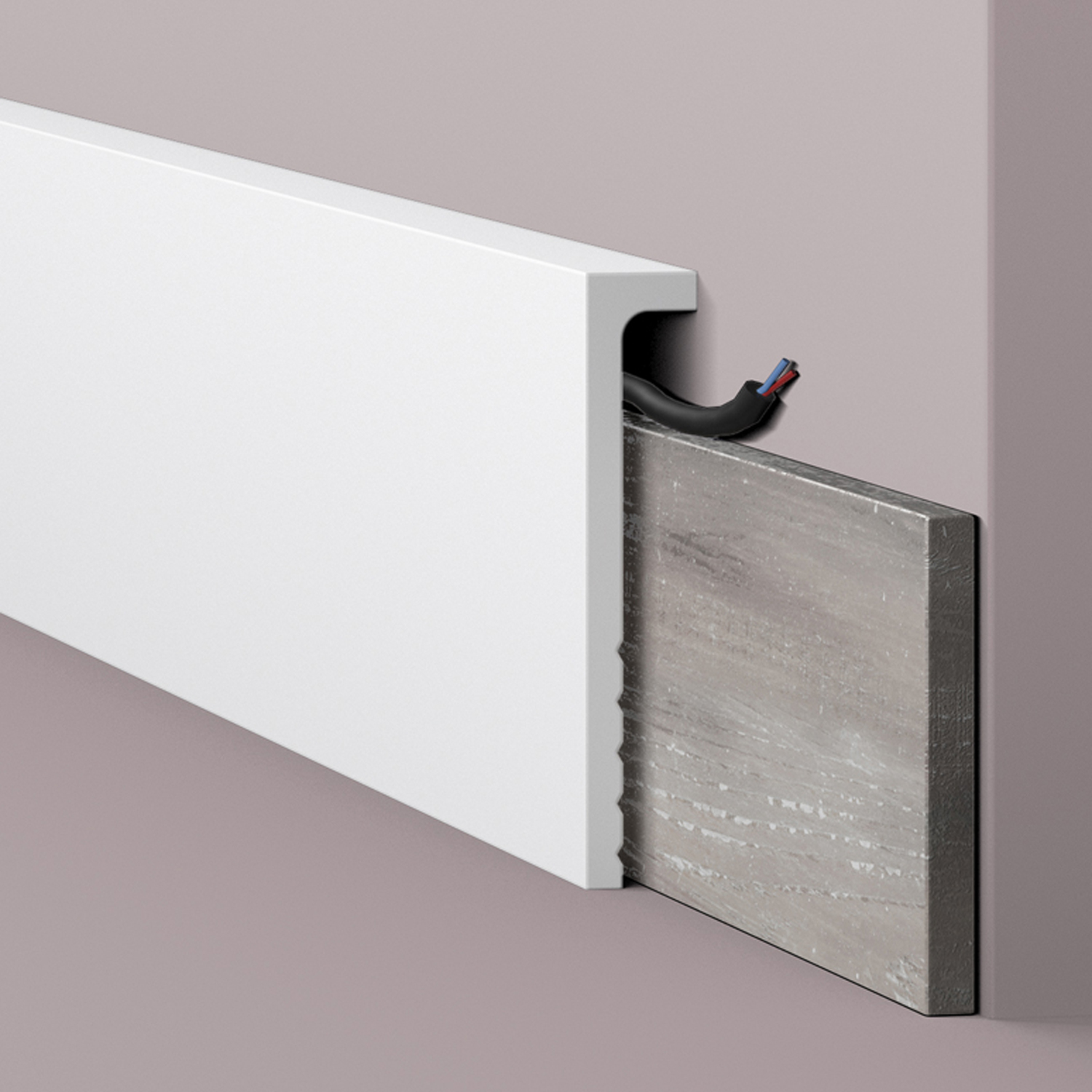 CS110 Waterdichte plint NMC renovatieplint Nomafloor collectie