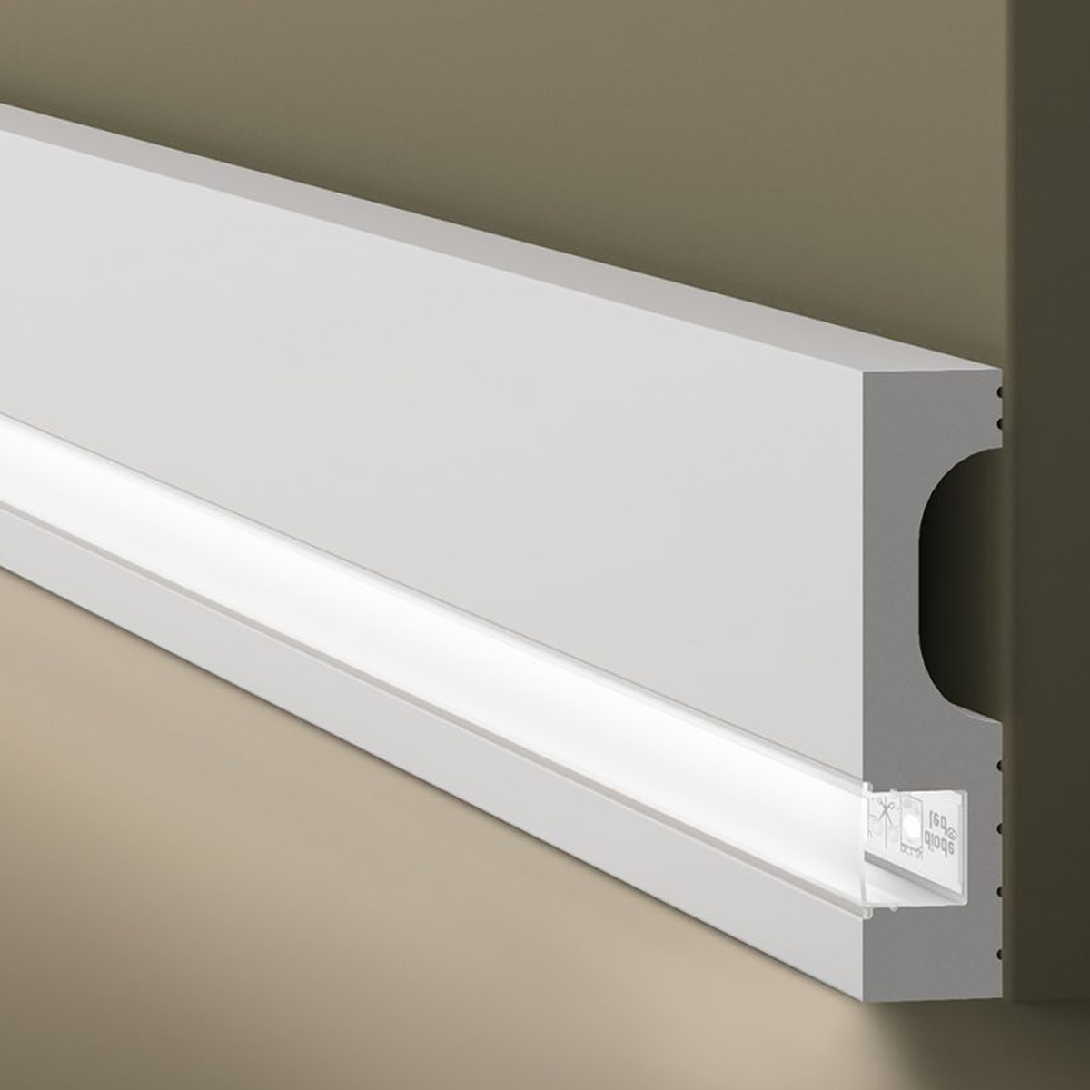 IL11 Waterdichte plint NMC met LED-verlichting